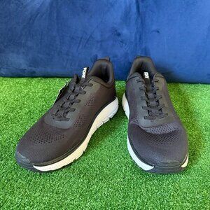 Pony Stretch Lacing Black Sneakers Walking Workouts Running Shoes Size 12 NEW